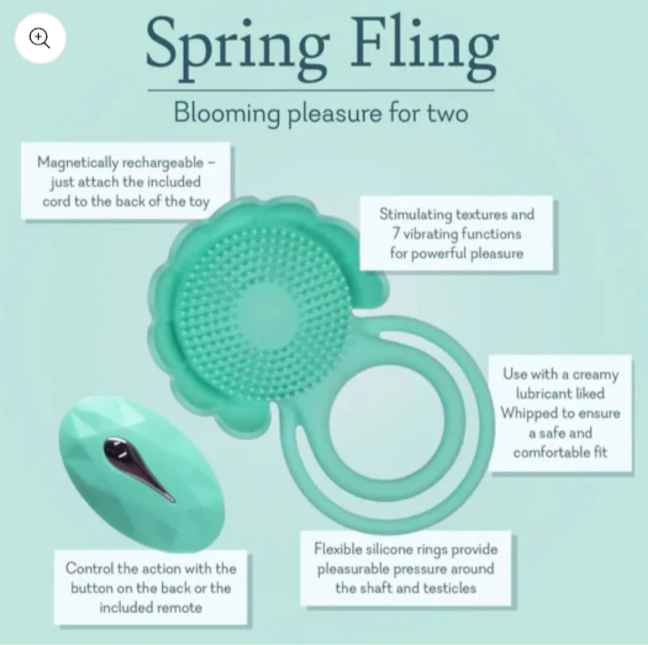 Spring Fling: Vibrating C-Ring with Remote