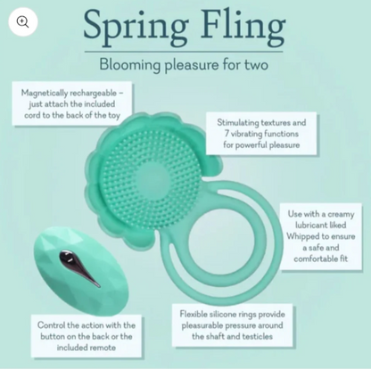 Spring Fling: Vibrating C-Ring with Remote