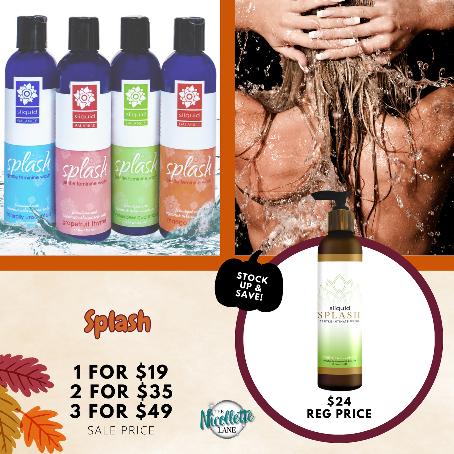 Splash Feminine Wash