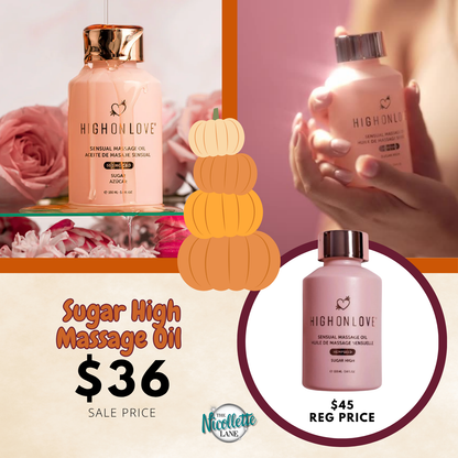Sugar High Massage Oil