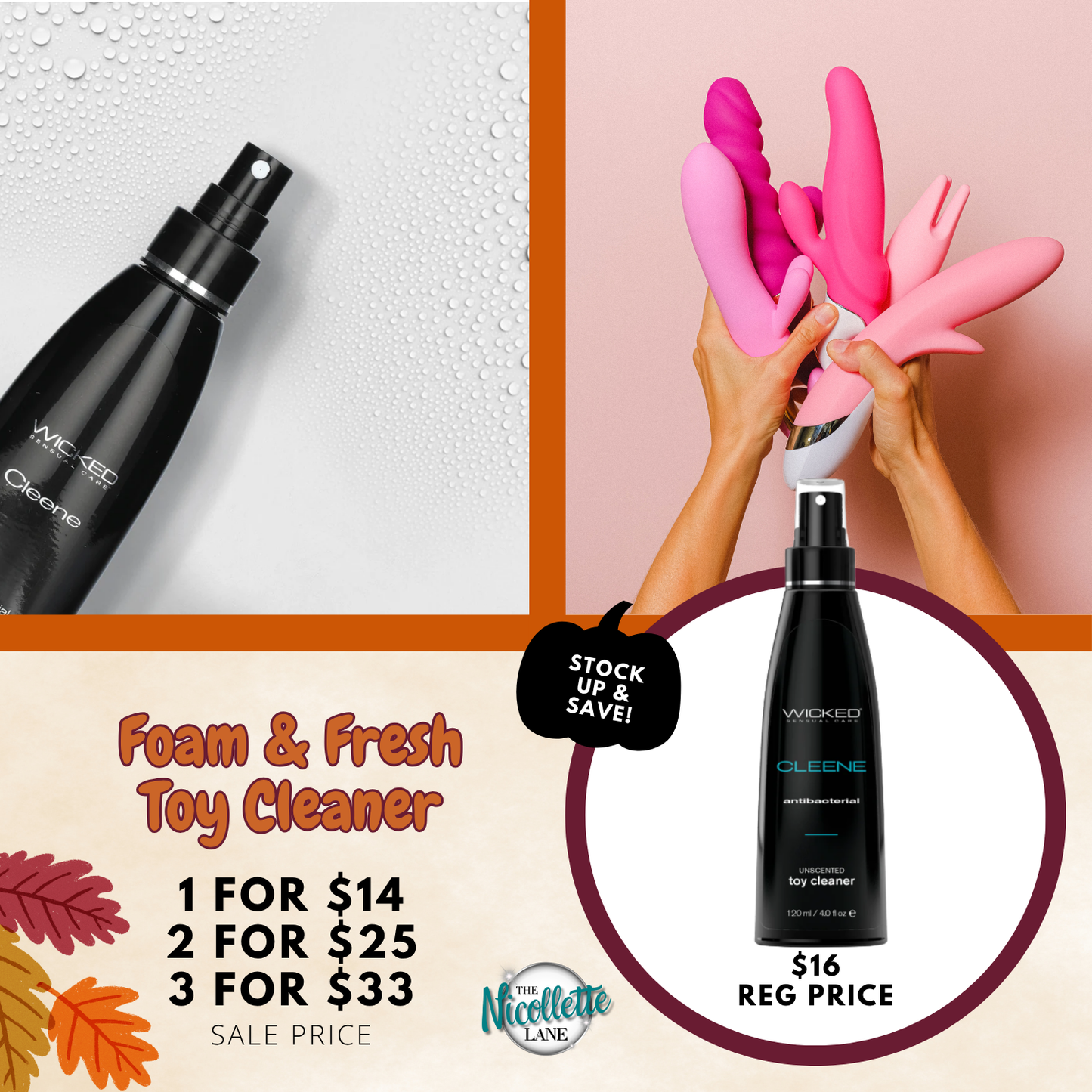 Anti-Bacterial Toy Cleaner