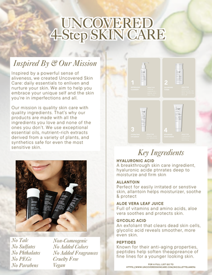 Soothe and Protect Uncovered Skin Care line
