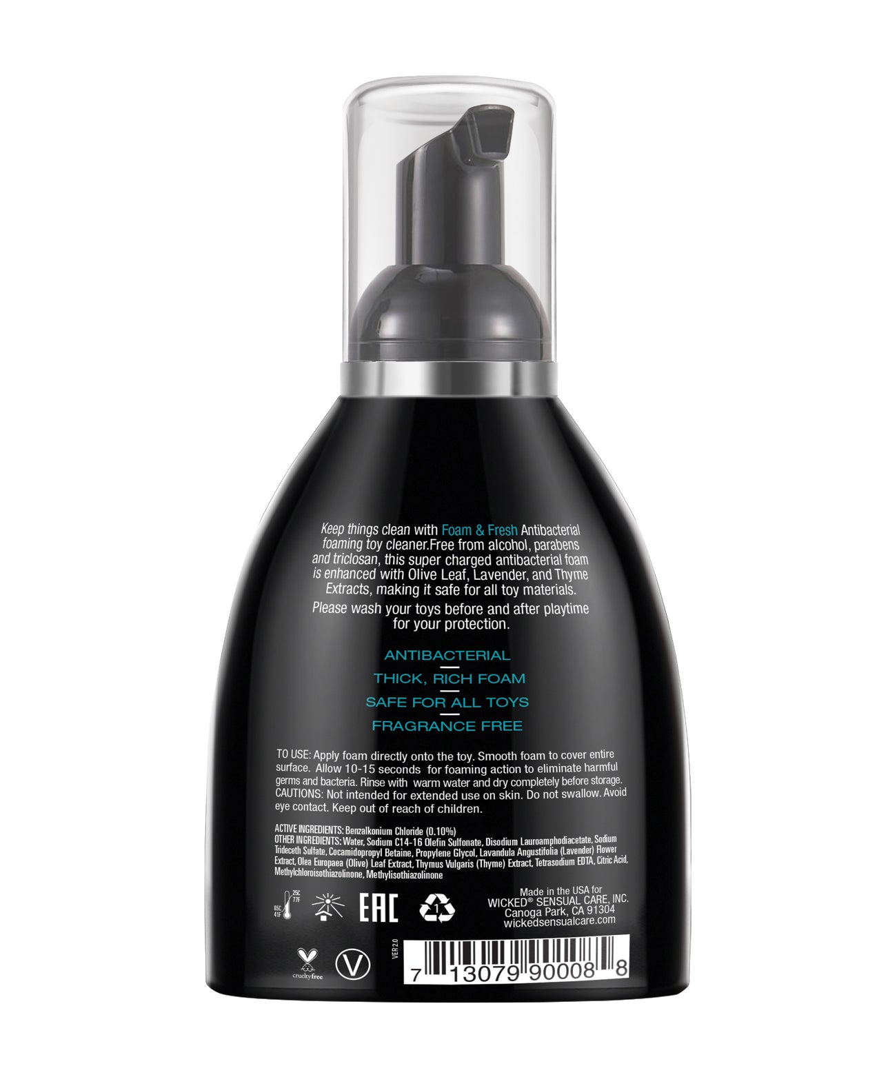 Anti-Bacterial Foaming Toy Cleaner - 8 oz