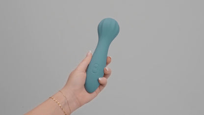 Velvet Tease Wand: Liquid Silicone Vibrator