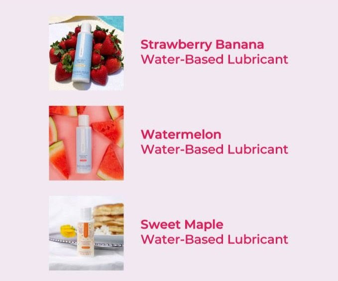 Water-Based Personal Lubricant - Strawberry Banana Personal Moisturizer (Just Like Me)