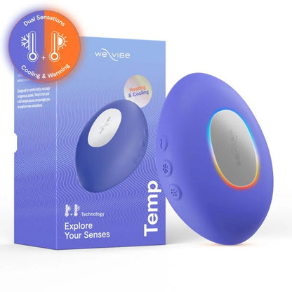 Temp Lay-On Vibrator/Massager- Lavender Blue